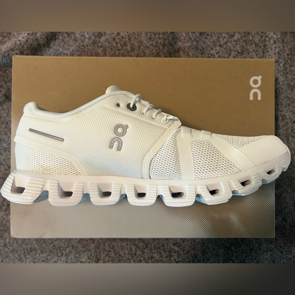 On Running Cloud White Athletic Shoes